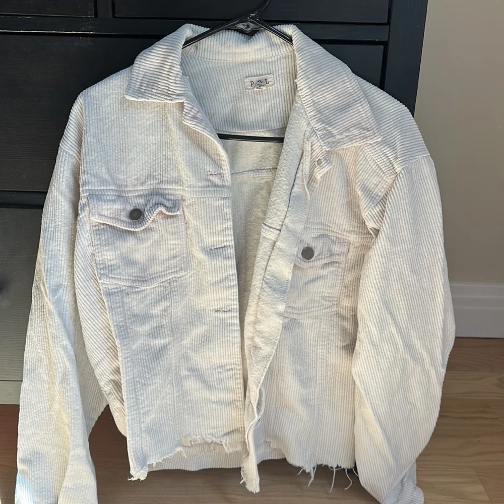 Light pink corduroy jacket - Size L - Picture 4 of 4